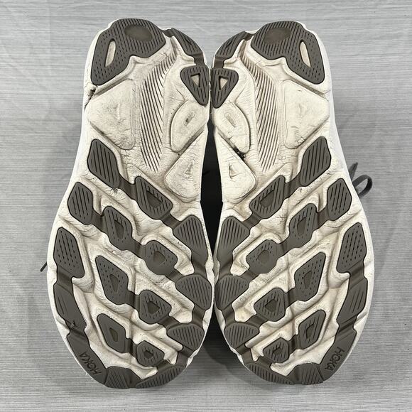 Hoka One One Clifton 9 Men’s Size 10.5 Wide Gray Running Shoes 1132210 HMBC - Picture 6 of 7
